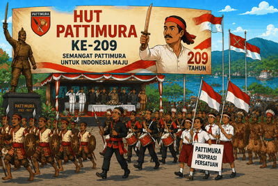Rayakan Hari Pattimura, Bupati Mimika Kenang Pengorbanan Pahlawan dari Maluku