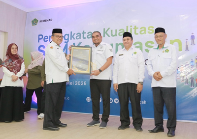 Keren! Kemenag Aceh Besar Raih Penghargaan Informatif Terbaik di KHA 2026