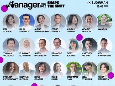 Manager Fest 2026 Digelar Lagi di FX Sudirman, Deretan Pembicara Lintas Industri Siap Beraksi!