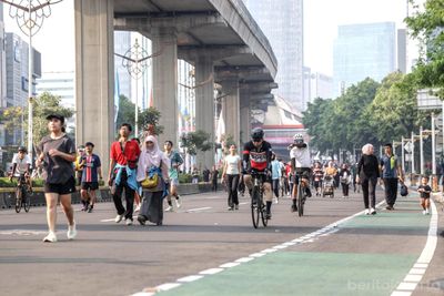 CFD Rasuna Said Makin Seru! Ada Ondel-Ondel dan Mainan Tradisional yang Siap Bikin Kamu Nostalgia