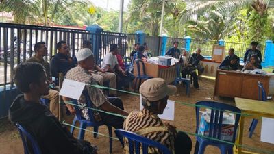 Kawal Ketat Polsek Muko Muko Bathin VII, Pemilihan BPD Dusun Suka Jaya Berjalan Aman dan Kondusif