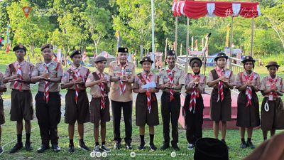 Wali Kota Ambon Buka Jambore Cabang 2026, Tegaskan Pramuka Jadi Pilar Indonesia Emas 2045