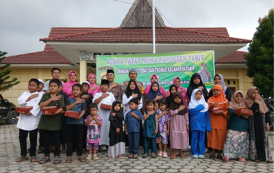 Sentuhan Kasih Polsek Tabir: Santuni 30 Anak Yatim untuk Berbagi Kebahagiaan