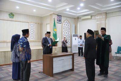 Rotasi ASN Kemenag Aceh, Khairul Azhar Kini Pimpin Kemenag Aceh Barat