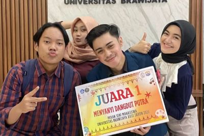 Keren! Mahasiswa FEB Universitas Brawijaya Sabet Juara Pertama Lomba Dangdut Peksima, Siap Melaju ke Tingkat Regional