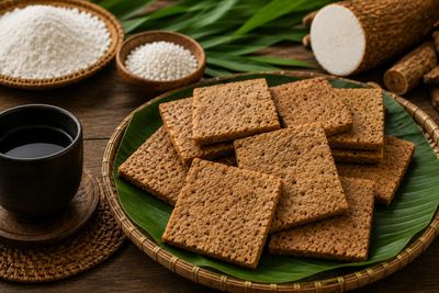 Sagu Lempeng, Camilan Tradisional Papua Yang Renyah Dan Kaya Manfaat