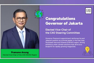 Gubernur Pramono Anung Resmi Jadi Wakil Ketua C40 Cities, Jakarta Pimpin Iklim Global!