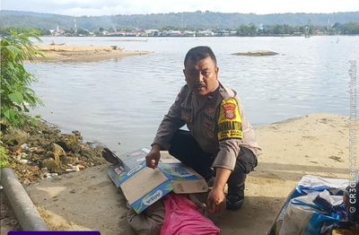 Driver Ojol Temukan Mayat Wanita Diduga OGDJ di Muara Sungai Wai Ruhu Ambon