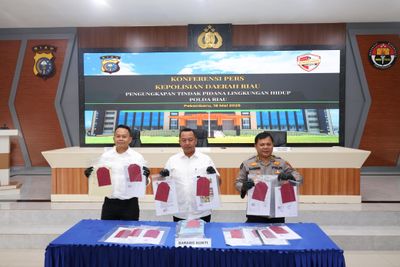 Polda Riau Tetapkan PT Musim Mas Tersangka Korporasi Kasus Perusakan Lingkungan di Pelalawan