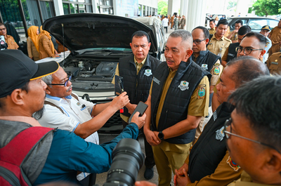 Kendaraan Dinas Menunggak Pajak Akan Ditahan Sementara