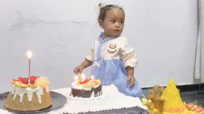 Bikin Gemas! Ekspresi Terkejut Bocah 1 Tahun Ketika Dapat Kejutan Ulang Tahun