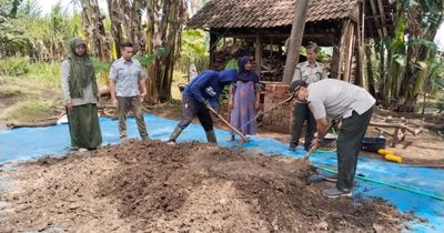 Poktan Gunung Sari Lima Desa Gunung Tugel Dilatih Produksi Pupuk Organik Mandiri Murah