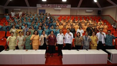 Sambut HUT Kota Bangli ke-822, PKK Ajak Perempuan Peduli Kesehatan Reproduksi
