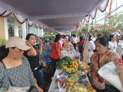 Sambut HUT Bangli, Pasar Tani Hadirkan Sembako dan Produk Lokal Harga Terjangkau