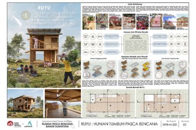 Terinspirasi dari Rumah Panggung, Mahasiswa UB Raih Juara 1 dengan Konsep Rumah Anti Banjir
