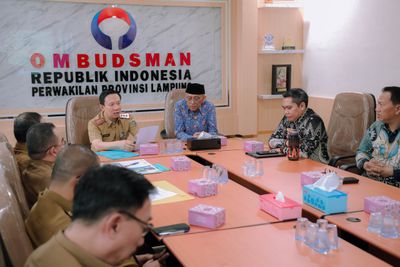 Pemprov Lampung Terus Berbenah, Ombudsman Siap Dampingi agar Layanan Publik Berorientasi Kebutuhan Masyarakat