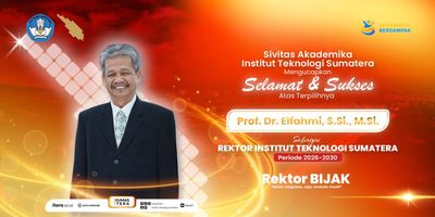 Profil Prof. Elfahmi, Rektor Itera 2026–2030: Doktor Farmasi Lulusan Belanda, Punya Jejak Riset & Inovasi Kuat