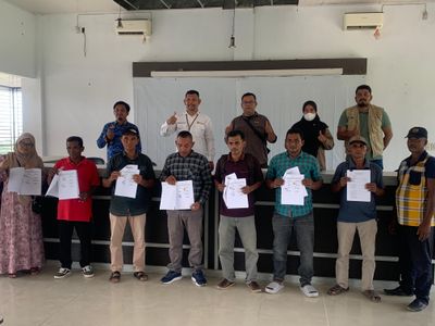 Sawah Rusak di Manyak Payed Direhab, Tani Merdeka Siap Awasi Program Pemerintah