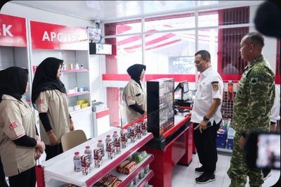 Diwaktu yang Sama Namun Berbeda Tempat, Ahmad Luthfi dan Presiden Prabowo Resmikan KDMP