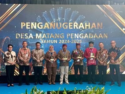 Desa Sukojati Banyuwangi Raih Penghargaan Nasional Desa Matang Pengadaan dari LKPP RI
