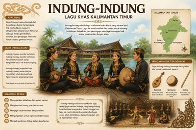 Mengenal Makna Religius Lagu Indung-Indung dan Kisah Rindu Oh Adingkoh Khas Kalimantan Timur