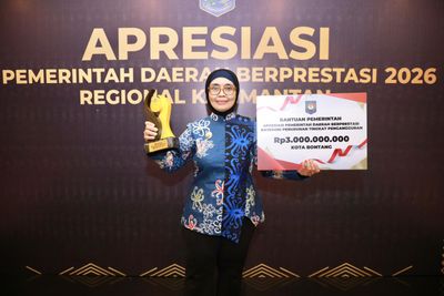 Bontang Jadi Kota Terbaik dalam Menekan Angka Pengangguran