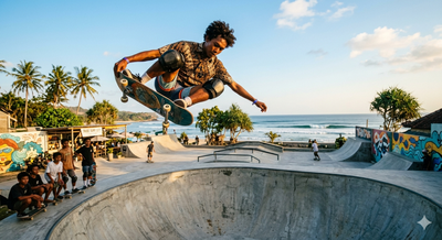3 Tempat Main Skateboard Terbaik di Nusa Tenggara Barat, Lengkap dengan Alamatnya!