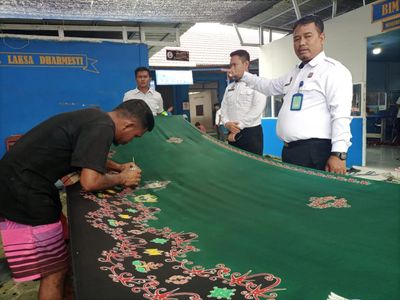 Batik LANUKA Jadi Harapan Baru Warga Binaan Lapas Nunukan