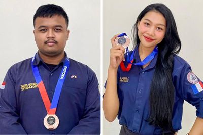 Bahas AI dengan Cara Santai, Dua Mahasiswa Unila Raih Juara Podcast Internasional Berbahasa Prancis