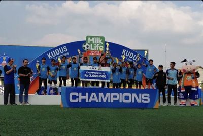 Bangga Karena Masuk Final, Tim Sepak Bola Putri Bawa Nama Baik SDN Jambean 02 Pati