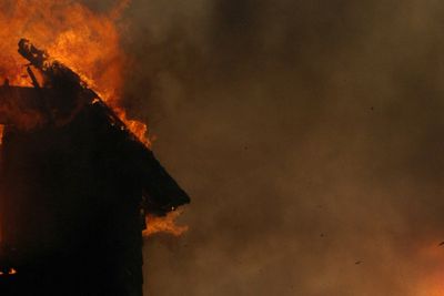 Kebakaran hebat melanda gedung PMPTSP Bolmong