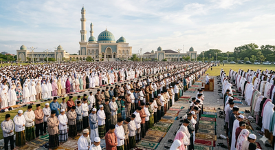 Daftar Lengkap Titik Lokasi Sholat Idul Adha 1447 H di Wilayah NTB
