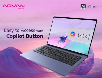 Laptop AI Advan Aigen Ultra Resmi Meluncur, Segini Harganya