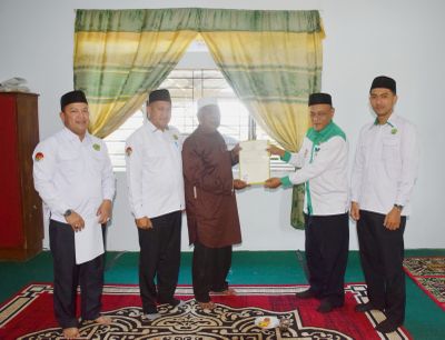 Warga Timang Gajah Hibahkan Tanah untuk Pembangunan KUA Baru