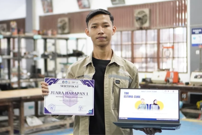 Mahasiswa UMS Raih Juara Nasional Berkat Inovasi Rumah 2 Lantai yang Hemat Biaya