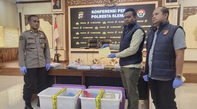 Polresta Sleman Tetapkan 3 Orang Tersangka Korupsi Dana Kredit Pedesaan di Tempel, 1 Buron