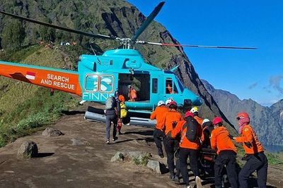 Cuaca Buruk Hambat Evakuasi Pendaki Malaysia di Rinjani, Akhirnya Dirujuk ke Bali