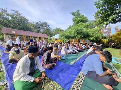 Mengintip Momen Iduladha di Wamana Baru, Desa Terisolir di Maluku