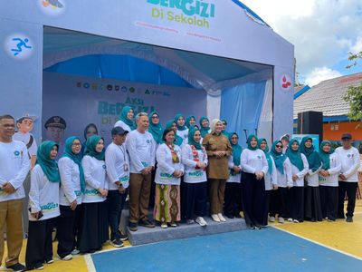Aksi Bergizi di SMAN 11 Banjarmasin: Strategi Kalsel Cetak Generasi Sehat Bebas Stunting