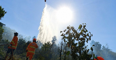 Karhutla Muncul di Tiga Wilayah Riau, Helikopter Water Bombing Dikerahkan