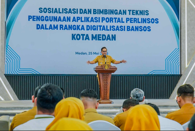 Kota Medan Siap Terapkan Digitalisasi Bansos, Rico Waas Fokus pada Validasi Data