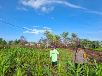 Polisi Sambangi Petani, Polres Tarakan Perkuat Dukungan terhadap Ketahanan Pangan