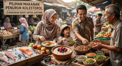 Panduan Jantung Sehat: 5 Rekomendasi Makanan Penurun Kolesterol Tinggi yang Wajib Masuk Menu Harian!