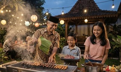 17 Ucapan Selamat Makan Sate Daging Kurban yang Bikin Vibes Nyate Bareng Circle Jadi Makin Seru