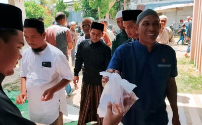 LazisMu Pidie Salurkan 650 Paket Kurban untuk Masyarakat