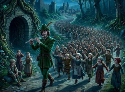 Kisah The Pied Piper of Hamelin : Legenda Kelam Peniup Seruling yang Menghinoptis dan Menghilangkan Anak-anak