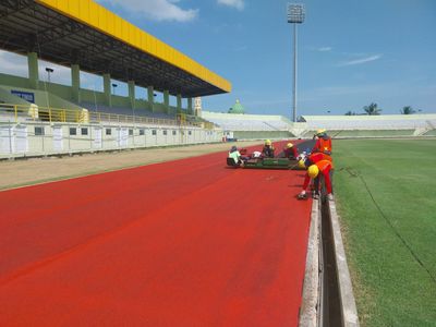 Modernisasi Stadion 17 Mei Banjarmasin: Pasang Lintasan Atletik Nasional dan Kursi Single Seat