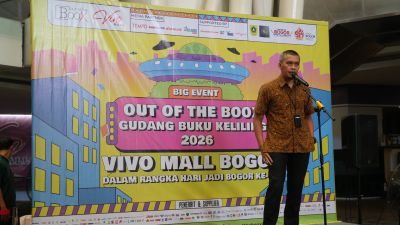 Out of The Boox 2026 Hadir di Bogor, Dekatkan Buku dan Pengetahuan kepada Masyarakat