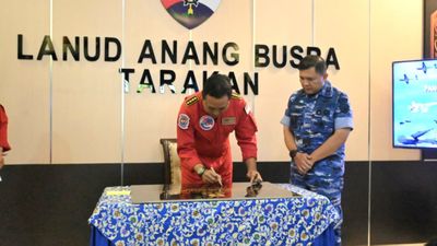 Kasau Transit di Lanud Anang Busra, Resmikan Dua SPPG dan Titipkan Pesan Integritas bagi Prajurit