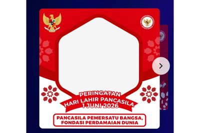 Sambut Hari Lahir Pancasila 1 Juni 2026, Yuk Meriahkan dengan Twibbon Keren di Media Sosial